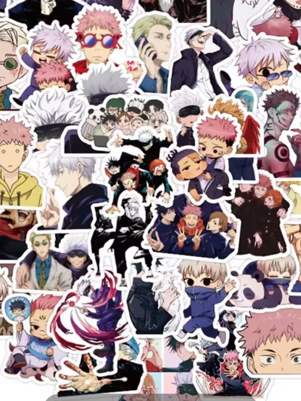 Jujutsu Kaisen Stickers, pack of 50